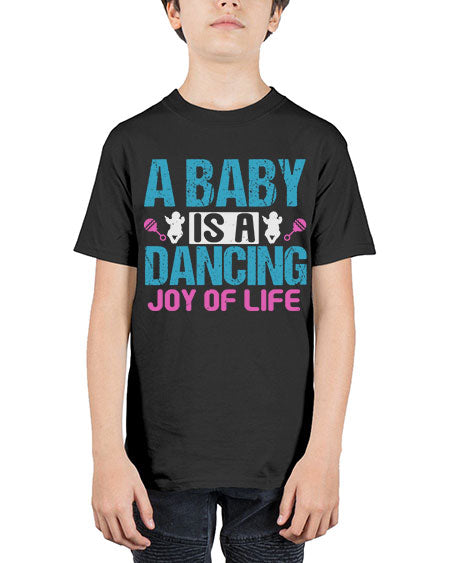 A baby is a dancing joy of life Style 3# - baby - Youth Tee Unisex