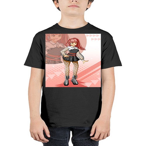 A beautiful idol girl in stage 115# - anime - Youth Tee Unisex