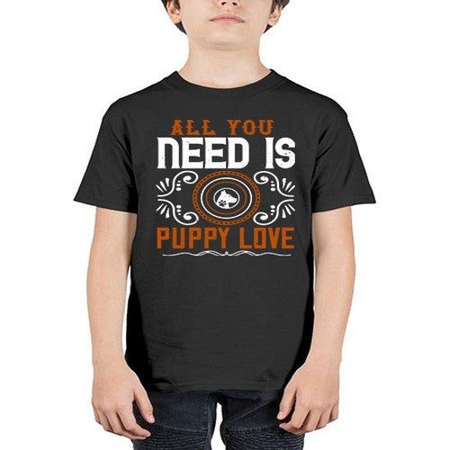 All you need is puppy love Style 155# - dogs - Youth Tee Unisex