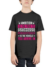 Ambition is the path to success persistence is the vehicle you arrive in Style 40# - nurse - Youth Tee Unisex