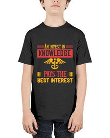 An invest in knowledge pays the best interest Style 45# - nurse - Youth Tee Unisex