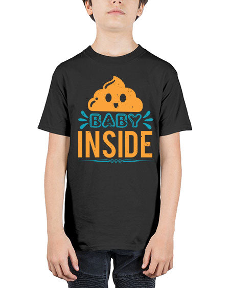Baby Inside Style 26# - baby shower - Youth Tee Unisex