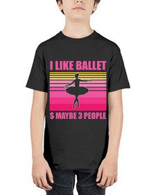 Ballerina i like ballet and ballet 63# - ballet - Youth Tee Unisex