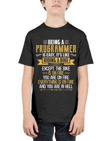 Being a Programmer 3# - computer - Youth Tee Unisex