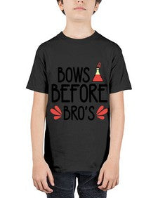 Bows before bros 29# - general school - Youth Tee Unisex