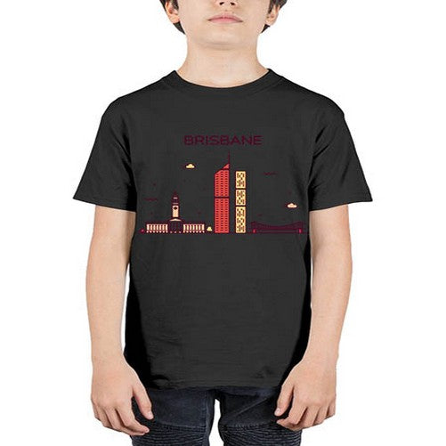 Brisbane 496# - cities - Youth Tee Unisex