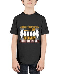 Brush your teeth everyday Style 82# - dentist - Youth Tee Unisex