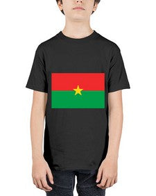Burkina Faso 522# - world flags - Youth Tee Unisex