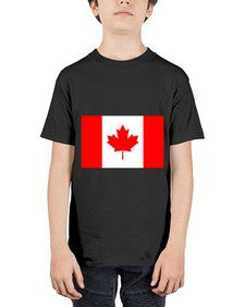 Canada 540# - world flags - Youth Tee Unisex