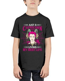 Capricorn chick 193# - capricorn - Youth Tee Unisex