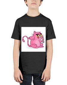 Cat 71# - cartoon animals - Youth Tee Unisex