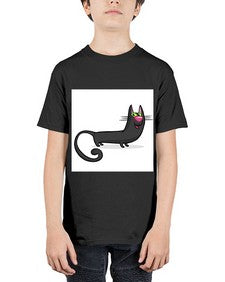 Cat 73# - cartoon animals - Youth Tee Unisex