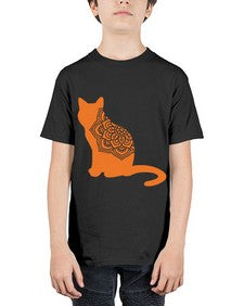 CatMandala 324# - mandala - Youth Tee Unisex