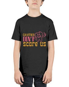Cavities dont scare us Style 84# - dentist - Youth Tee Unisex