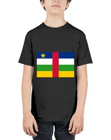 Central African Republic 551# - world flags - Youth Tee Unisex