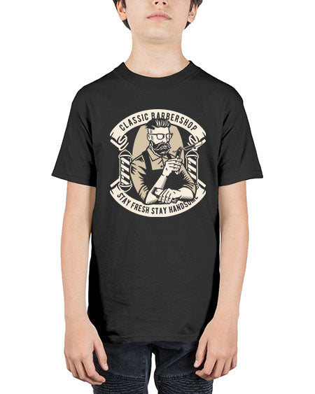 Classic Barber Shop658# - barber - Youth Tee Unisex
