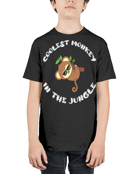 Collest Monkey in the Jungle 3# - monkey - Youth Tee Unisex
