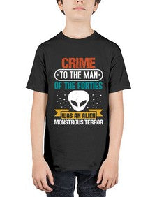 Crime to the man of the forties was an alien 48# - ufo - Youth Tee Unisex