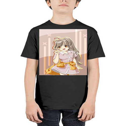 Cute and happy girl with picnic outfit 10# - anime - Youth Tee Unisex