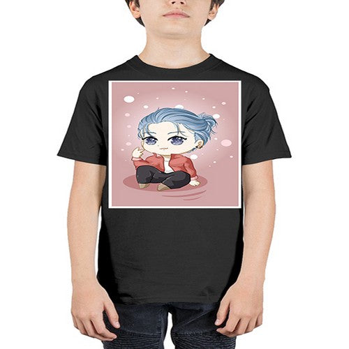 Cute little boy silver hair 78# - anime - Youth Tee Unisex