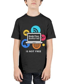 Digital Marketing is Not Free 23# - internet - Youth Tee Unisex
