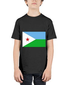 Djibouti 670# - world flags - Youth Tee Unisex
