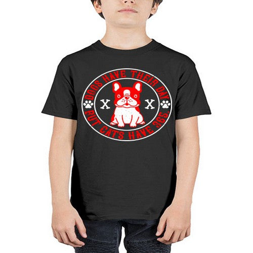 Dogs have their day but cats have Style 212# - dogs - Youth Tee Unisex