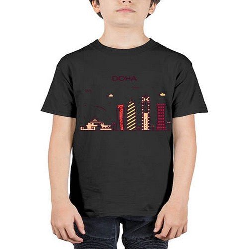 Doha 673# - cities - Youth Tee Unisex