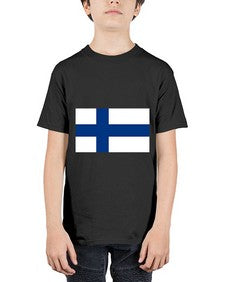 Finland 722# - world flags - Youth Tee Unisex
