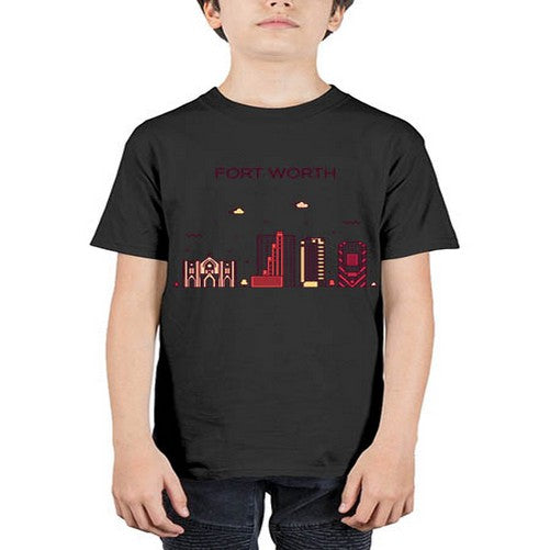 FortWorth 740# - cities - Youth Tee Unisex