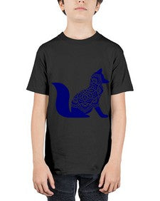 FoxMandalaUpdated 463# - mandala - Youth Tee Unisex