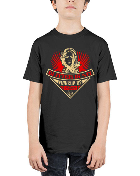 Glitter is my makeup of choice Style 211# - beauty - fashion - Youth Tee Unisex