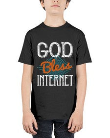 God bless internet 78# - internet - Youth Tee Unisex