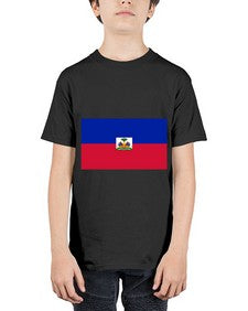 Haiti 802# - world flags - Youth Tee Unisex