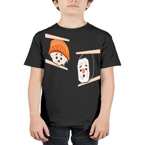 Happy Sushi Anime Kawaii Set Anime 232# - anime - Youth Tee Unisex