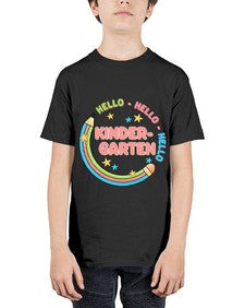 Hello Kindergarten Pencil 301# - kindergarten - Youth Tee Unisex