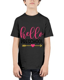 Hello Preschool 318# - prek headstart - Youth Tee Unisex