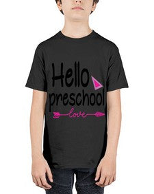 Hello preschool 317# - prek headstart - Youth Tee Unisex