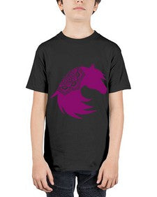 HorseFaceMandala 535# - mandala - Youth Tee Unisex