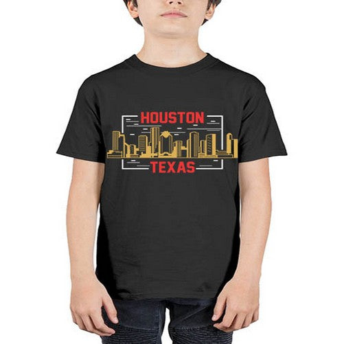 Houston 910# - cities - Youth Tee Unisex