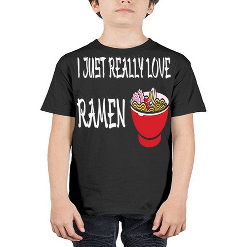 I Just Love Ramen Japanese Anime 238# - anime - Youth Tee Unisex