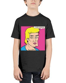 I Look Handsome 574# - art pop art - Youth Tee Unisex