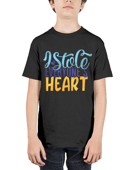 I Stole Everyones Heart Style 109# - baby - Youth Tee Unisex