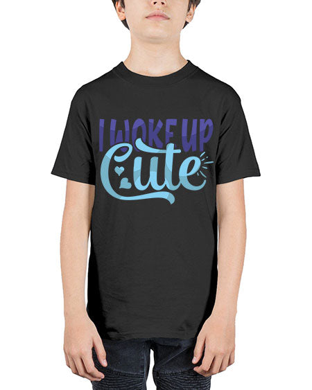 I Woke Up Cute Style 112# - baby - Youth Tee Unisex