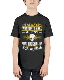 I always want to make aliends that looks like s aliens 6# - ufo - Youth Tee Unisex