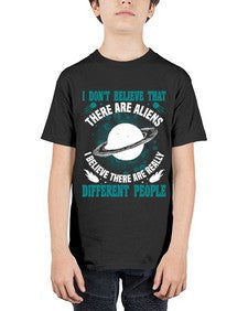 I dont belive that there are aliens 8# - ufo - Youth Tee Unisex