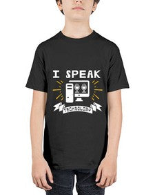 I speak technology 37# - computer - Youth Tee Unisex