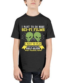 I want to do more SciFi films 20# - ufo - Youth Tee Unisex
