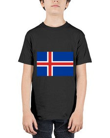 Iceland 921# - world flags - Youth Tee Unisex