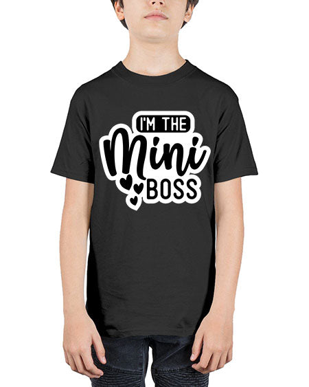Im The Mini Boss 350# - baby - Youth Tee Unisex